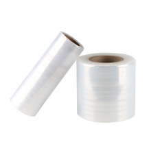 Kostenlose Probe-Kunststoff-transparente Paletten-Handverpackungs-Verpackungsfolie für Stretch-Hauben-LLDPE-Folie
